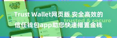 Trust Wallet网页版 安全高效的信任钱包app助您快速措置金钱