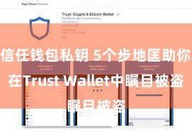 信任钱包私钥 5个步地匡助你在Trust Wallet中瞩目被盗